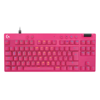 Logitech G Pro X TKL RAPID Magenta