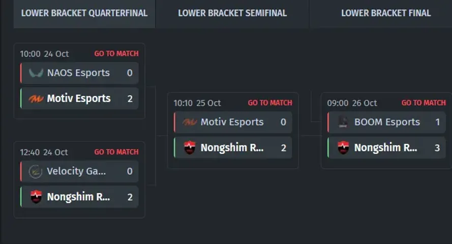 Нижняя сетка