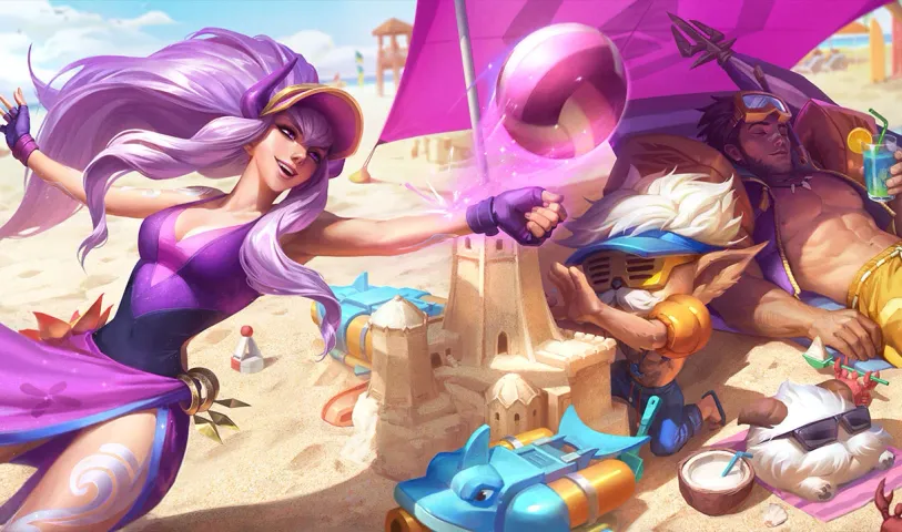 Pool Party Syndra, Heimerdinger, Jarvan IV