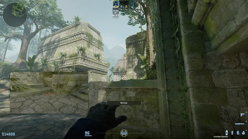 Molotov behind the site