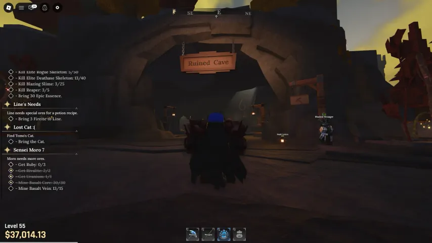 Entrance to Ruined Cave