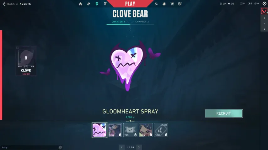 Spray "Gloomheart"