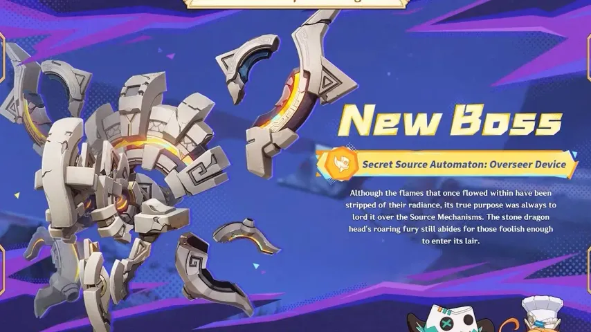 Secret Source Automaton: Overseer Device. Credit: HoYoverse
