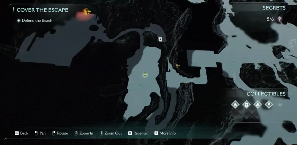 Emplacement de l'entrée du codex Village of Khalim dans DOOM: The Dark Ages