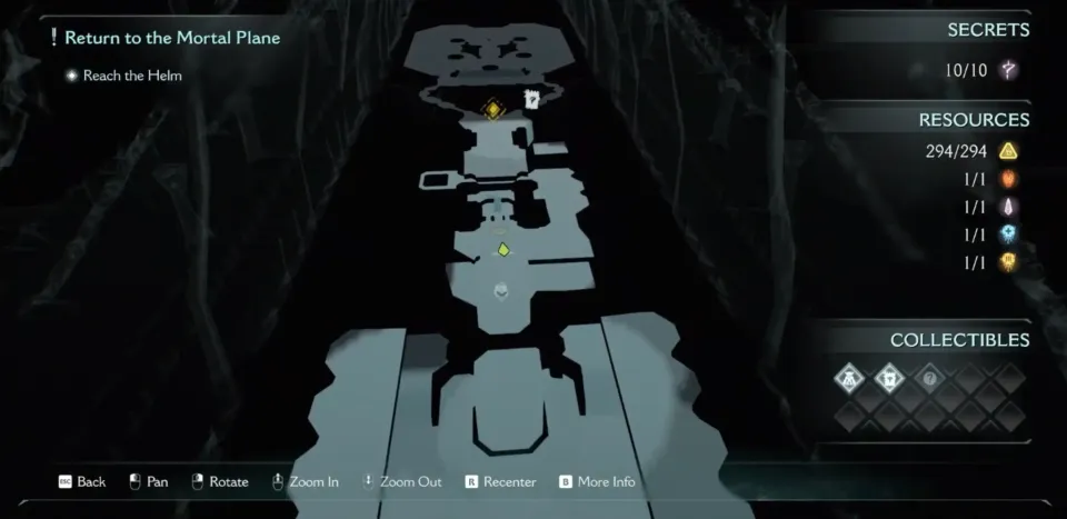 Emplacement de l'entrée du codex Harbor of Souls dans DOOM: The Dark Ages