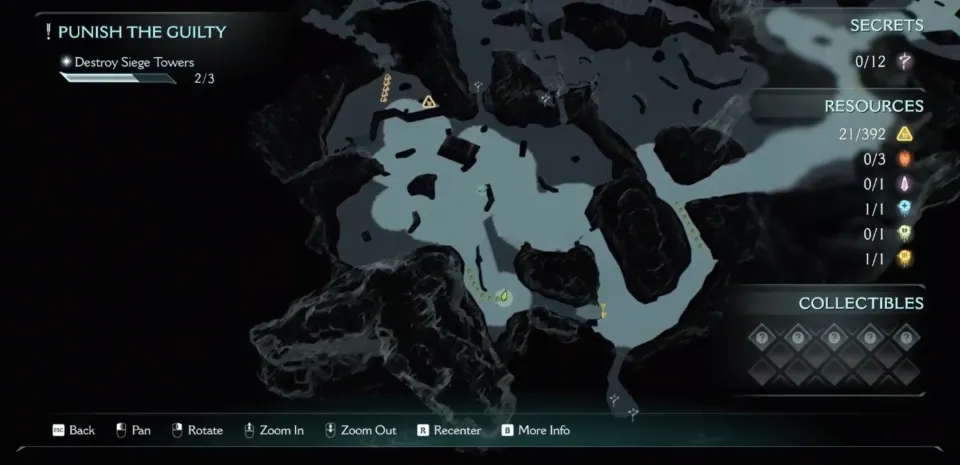 Emplacement de l'entrée du codex Resurrection dans DOOM: The Dark Ages