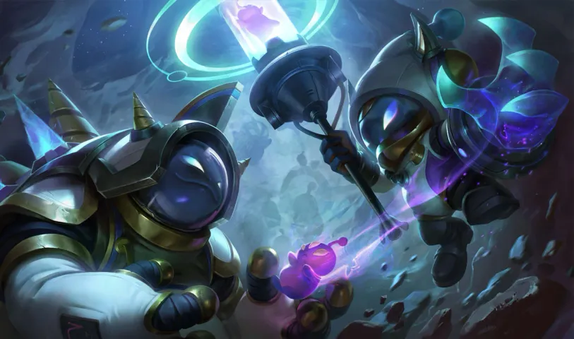 Astronaut Veigar and Rammus