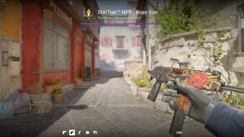 MP9 | Rose Iron