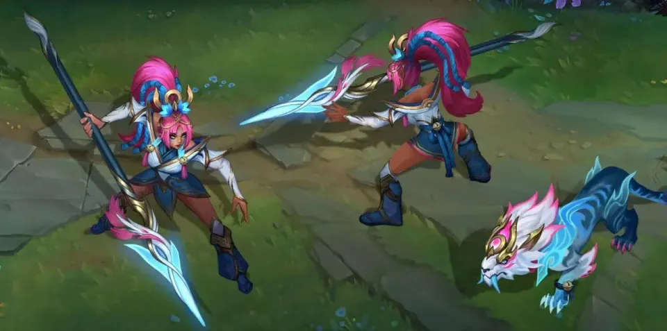 Spirit Blossom Nidalee - Concept Art