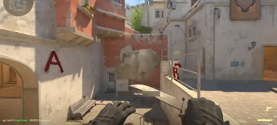 10 best CS2 instant smokes on Mirage and how to bind them