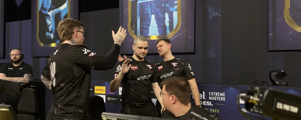 Vitality, Eternal Fire, Virtus.pro, and FaZe have advanced to the semifinals of Group A at IEM Katowice 2025