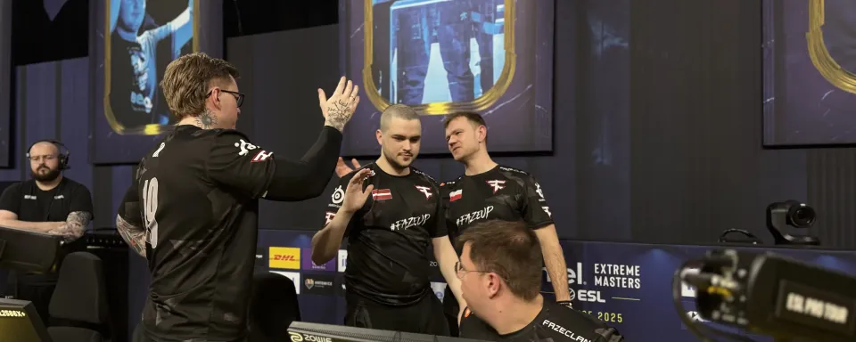 Vitality, Eternal Fire, Virtus.pro und FaZe haben das Halbfinale der Gruppe A bei der IEM Katowice 2025 erreicht