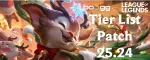 LoL 패치 S25.24 티어 리스트: 모든 포지션 최고의 챔피언