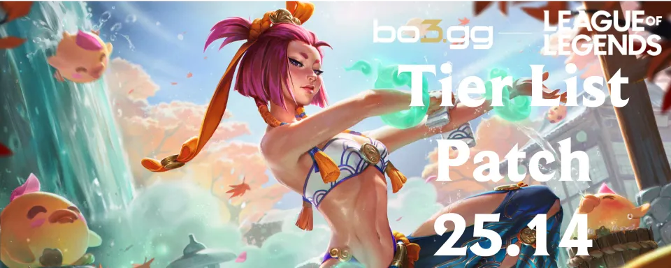 Liste des champions par rôle dans le patch S25.14 de LoL