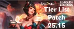 Lista de Tier del Parche S25.15 de LoL: Mejores Campeones para Cada Rol