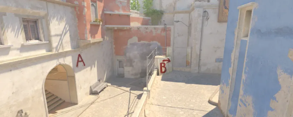 10 najlepszych insta smoke'ów w CS2 na Mirage