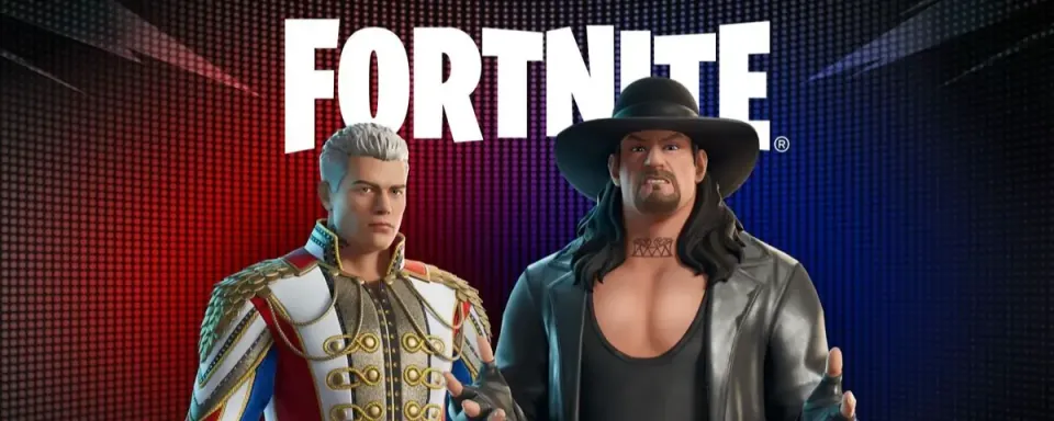 WWE 전설 코디 로즈와 언더테이커, 포트나이트에 등장