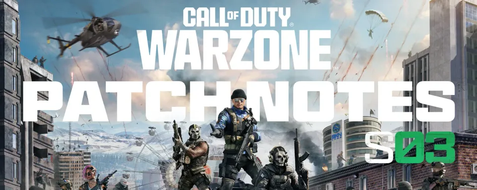 Call of Duty: Warzone Patchnotizen zu Season 03 Reloaded