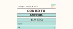 Today's Contexto Answer! (May 2025)