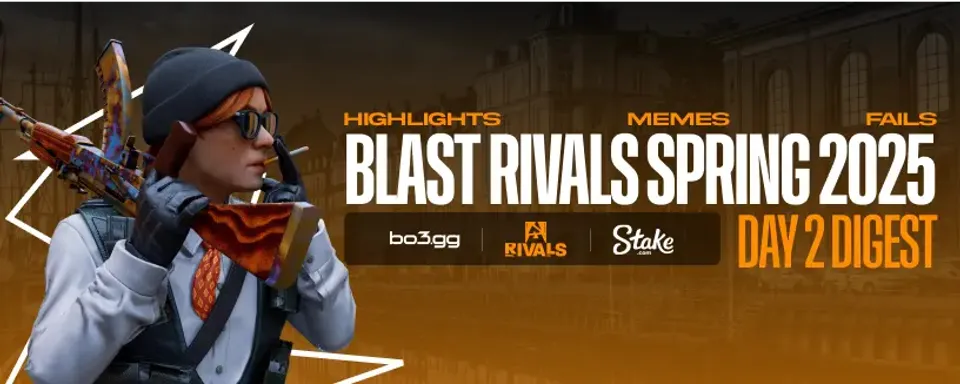 BLAST Rivals Spring 2025 День 2: найкращі матчі, вбивства, коментарі, меми, реакції інфлюенсерів