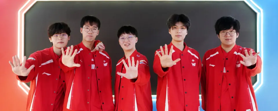 Team WE og Bilibili Gaming ødelagde deres modstandere i LPL Split 2 2025