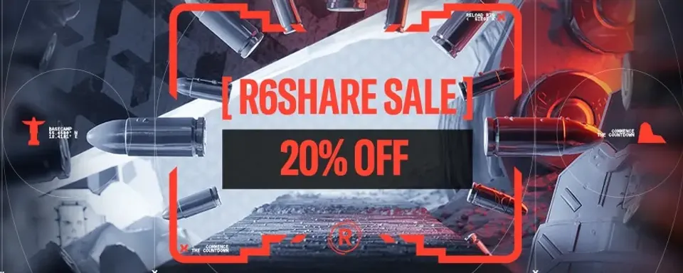 Ubisoft, R6 SHARE 구형 세트 제거 전 마지막 세일 진행