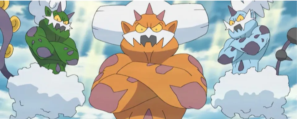 Set TCG Pokemon Mendatang Mengungkap Kartu Baru Tornadus, Thundurus, dan Landorus