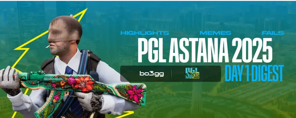 PGL Astana 2025 Jour 1 : Meilleurs Matchs, Frags, Commentaires, Mèmes, Réactions des Influenceurs