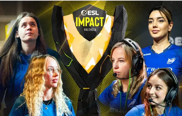 Nigma Galaxy Female are the champions of ESL Impact League Season 4