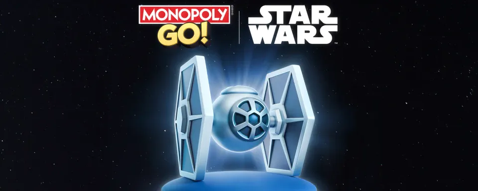 So beanspruchen Sie das TIE Fighter-Token in Monopoly GO