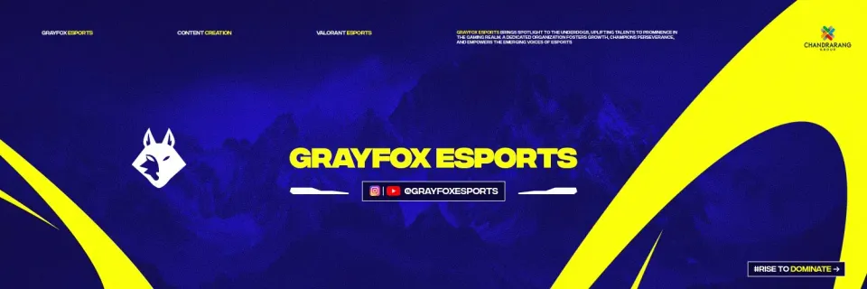 Reforço inesperado no elenco da organização indiana Grayfox Esports para Valorant