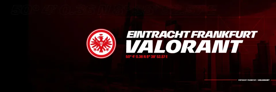 LuckeRRR другий відомий учасник футбольної команди Eintracht Frankfurt по Valorant