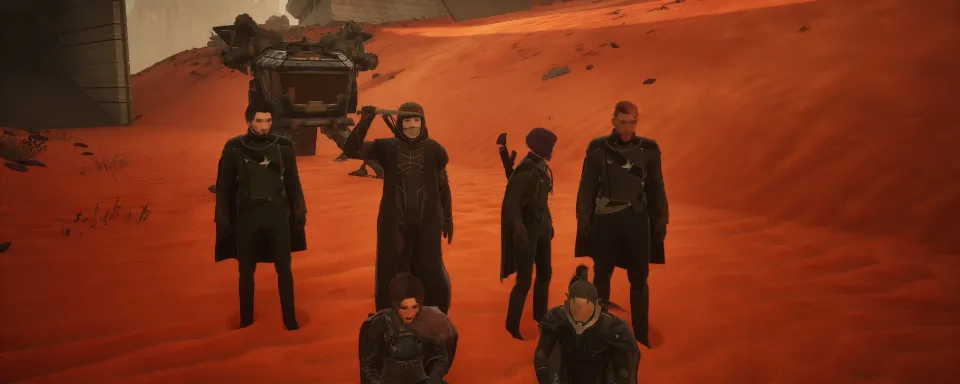 Jak grać z przyjaciółmi w Dune Awakening
