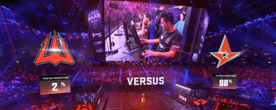 StarLadder StarSeries Fall 2025のグループステージ、オンライン形式で開催