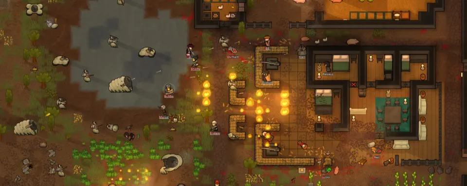 RimWorld에서 기지를 방어하는 요령