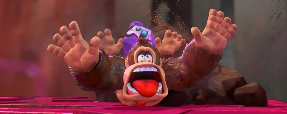 Jak używać skoku w Donkey Kong Bananza