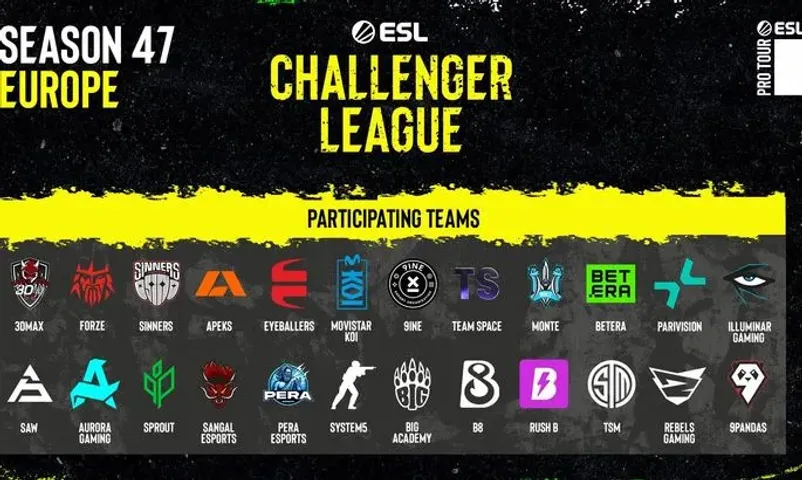 Старт сезону ESL Challenger League Europe: Оголошено груповий етап 1