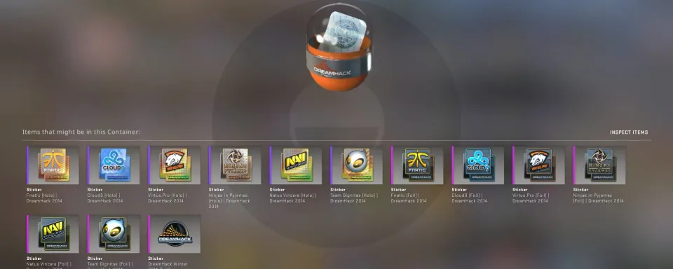 CS2 Dreamhack 2014 Legends Capsule