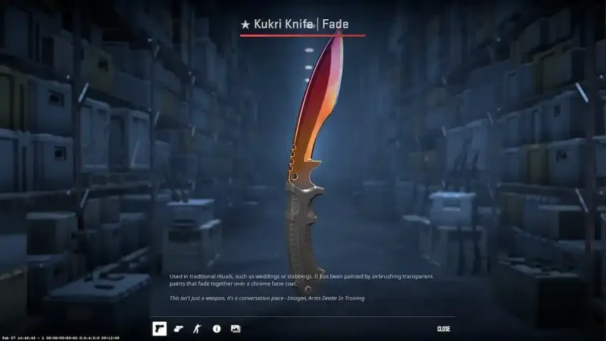 Lista de facas Kukri do CS2: Todas as peles, como obter e mais