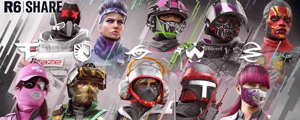 Ubisoft Memperkenalkan Sepuluh Skin Baharu dalam Program R6 Share