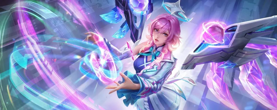Lunox Mendapatkan Skin Eksklusif MPL Quantum Polarity dengan Desain Neon
