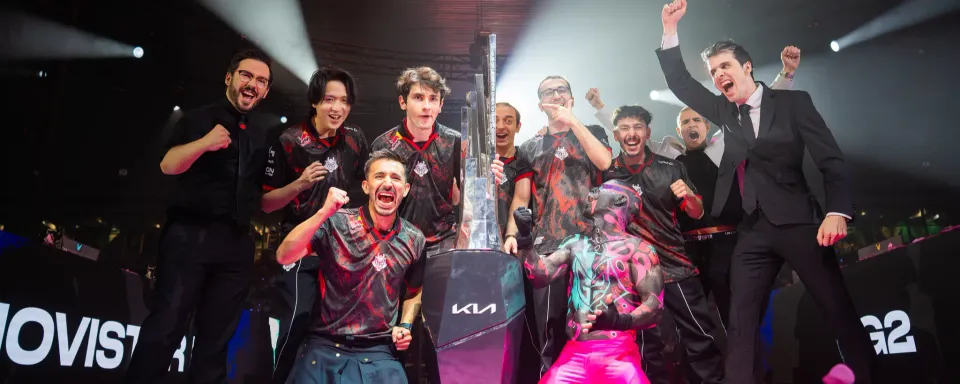 G2 Esports、Movistar KOIを下しLEC 2025 Summerの王者に