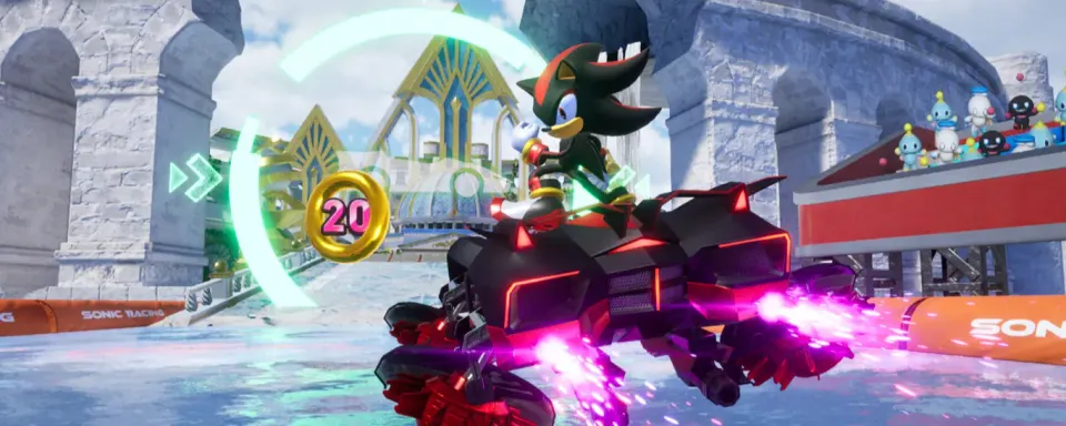 Wszystkie czerwone pierścienie gwiazd Wisp Grand Prix w Sonic CrossWorlds