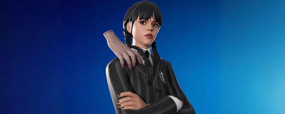 Як отримати скін Wednesday в Fortnite