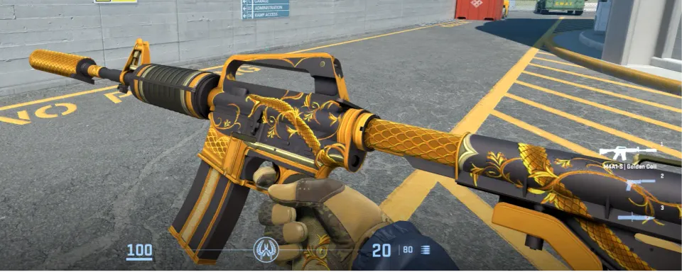 Pinakamagandang Gold Skins para sa Stylish na CS2 Inventory sa 2025
