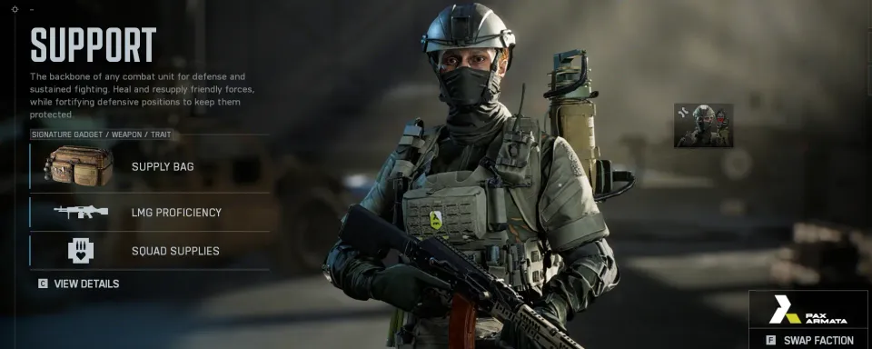 Battlefield 6: Susunan Terbaik untuk Sokongan