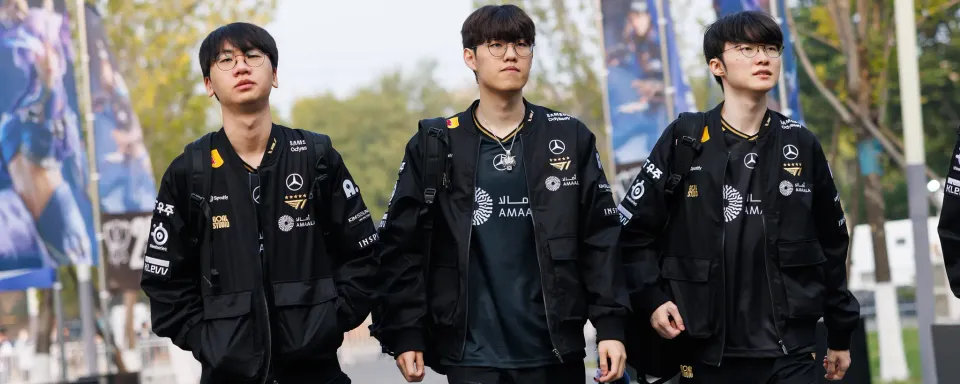 T1 mengalahkan Movistar KOI dan menjadi peserta terakhir playoff Worlds 2025