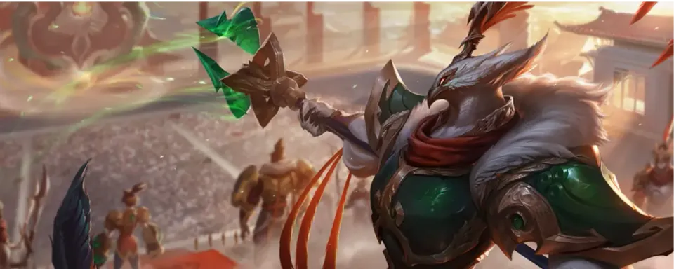 Kostum Warring Kingdoms League of Legends