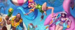 League of Legends Pool Party Skins