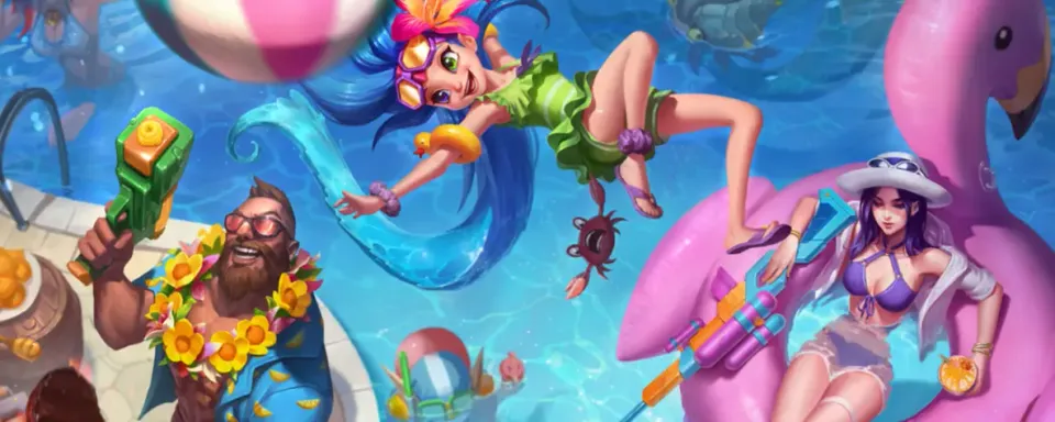 리그 오브 레전드 풀 파티 스킨